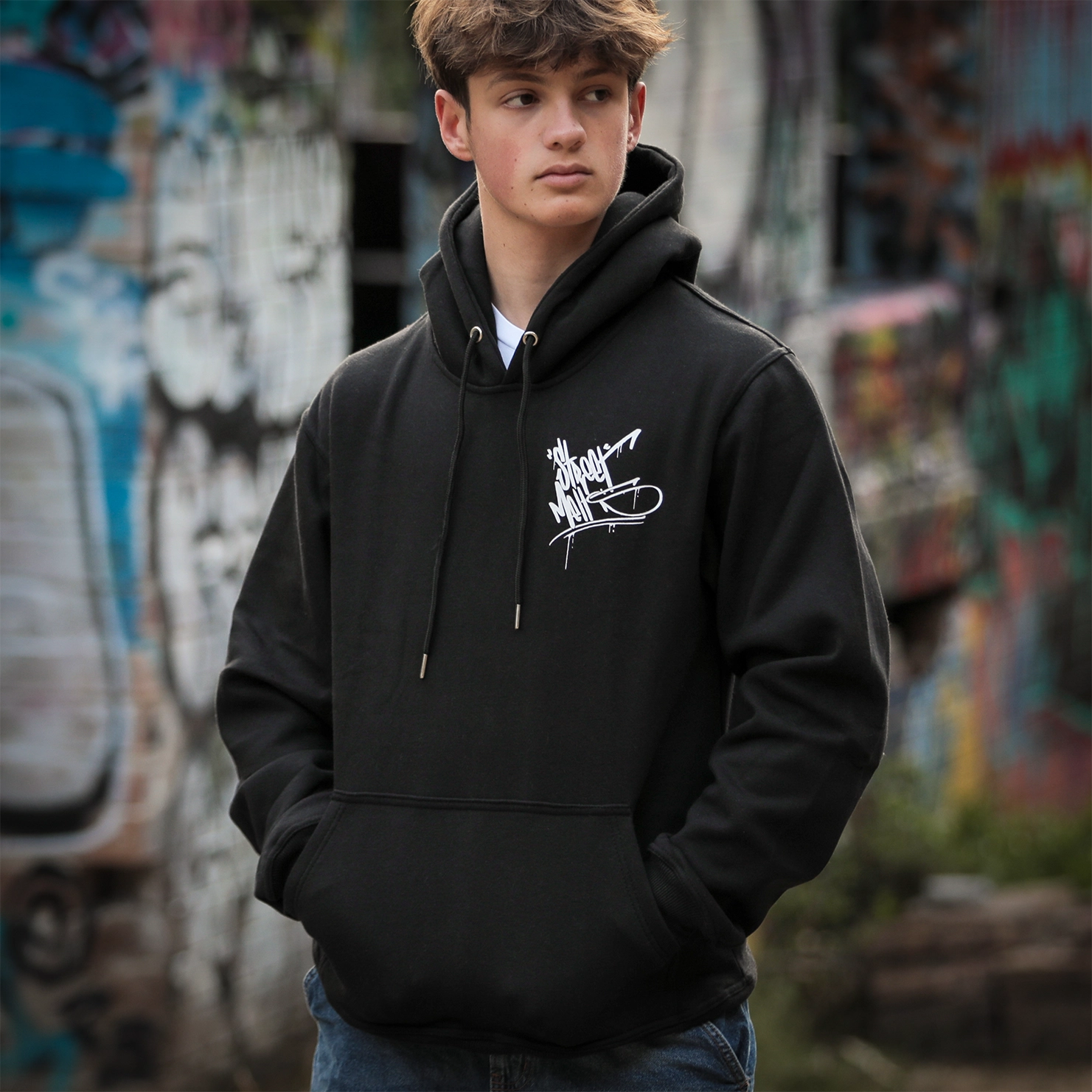 Melt Hoodie Black - Image 2