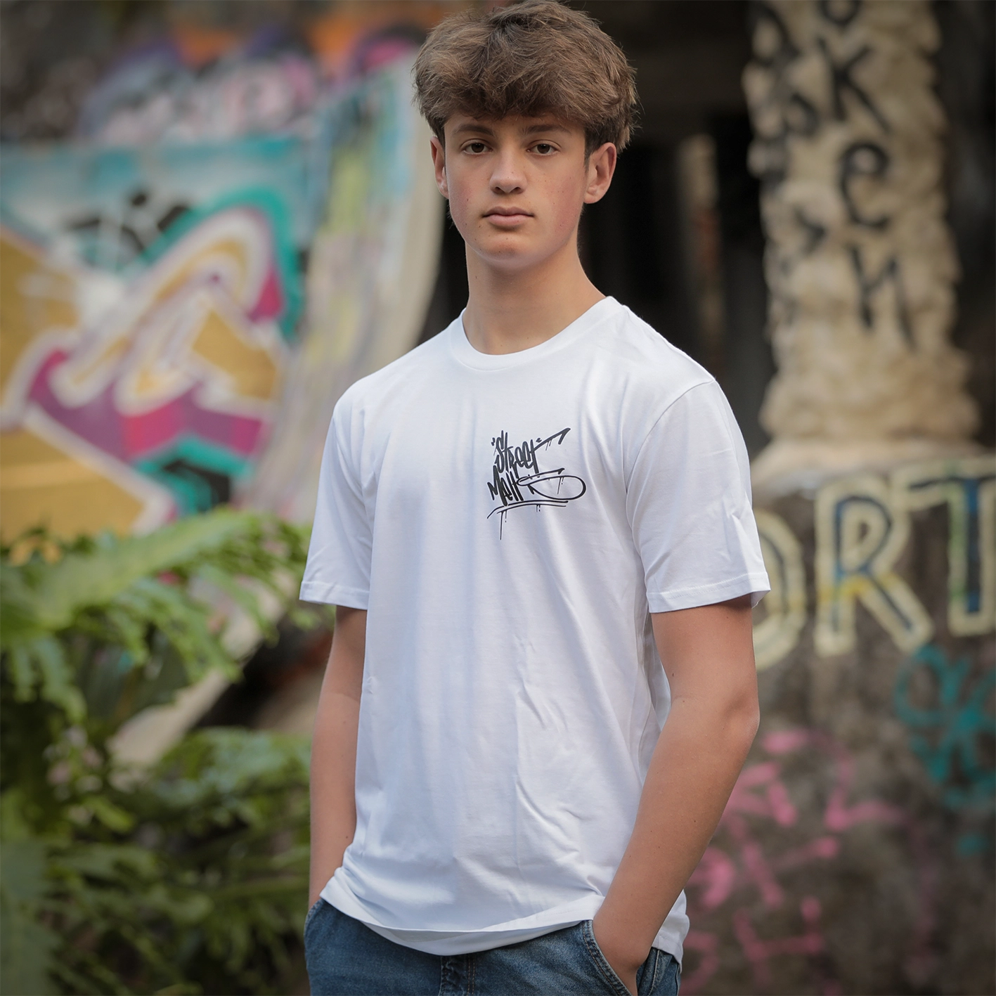Street Tee White - Image 2
